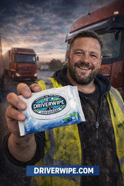 Sofőrkendő-Driver Wipe 20x30 cm nedves törlőkenő Tisztálkodás víz nélkül